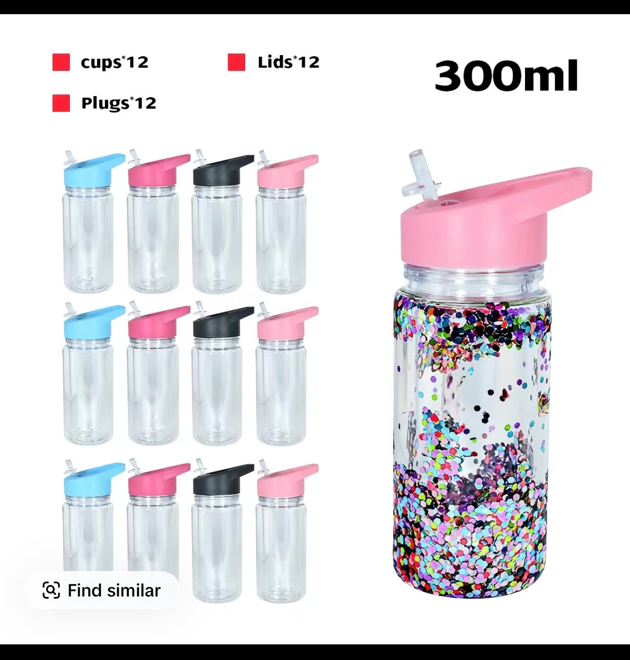 10 oz snow globe kid cup